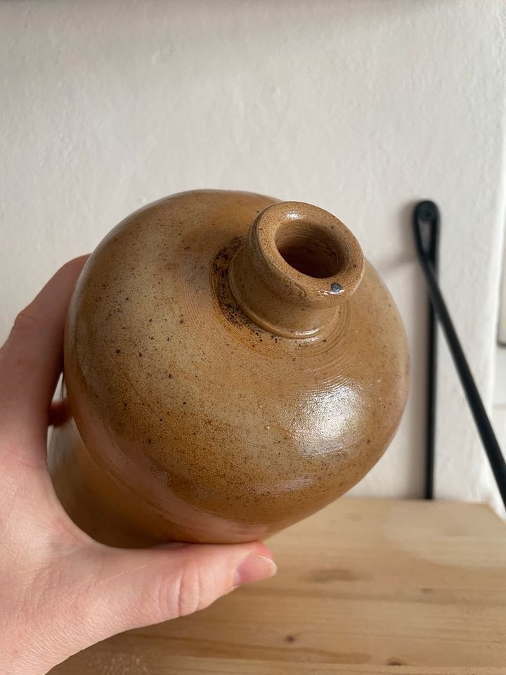 Große Keramikflasche, Vase, Kerzenständer H 18,5 cm in Berlin