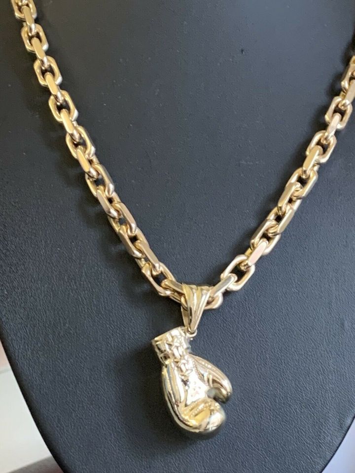 ANKERKETTE 585 Gold MASSIV 14K Boxhandschuh‼️ Goldkette Halskette in Berlin  - Schöneberg | eBay Kleinanzeigen ist jetzt Kleinanzeigen