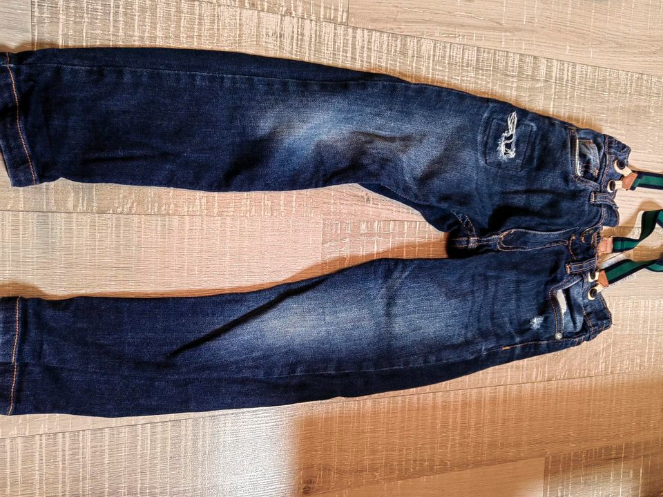 3 Jeans 116 H&M Skinny fit & Denim Paket in Walldürn