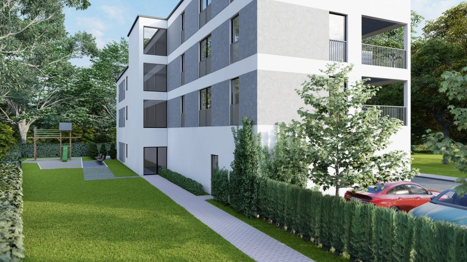 Exklusive Wohnanlage | Nahwärme u. KfW40 QNG Förderung | Einbauküche | Ohne Provision in Marktredwitz in Marktredwitz