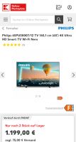 Philips 65PUS8007/12 Ambilight TV 65 ZOLL 4K Smart TV Fernseher Elberfeld - Elberfeld-West Vorschau