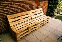 2 Stück EU Paletten Gartenmöbel Palette Nordrhein-Westfalen - Alsdorf Vorschau