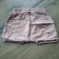 Kurze altrosa Shorts - Größe 80 - 100%Bio Baumwolle Leipzig - Lindenthal Vorschau