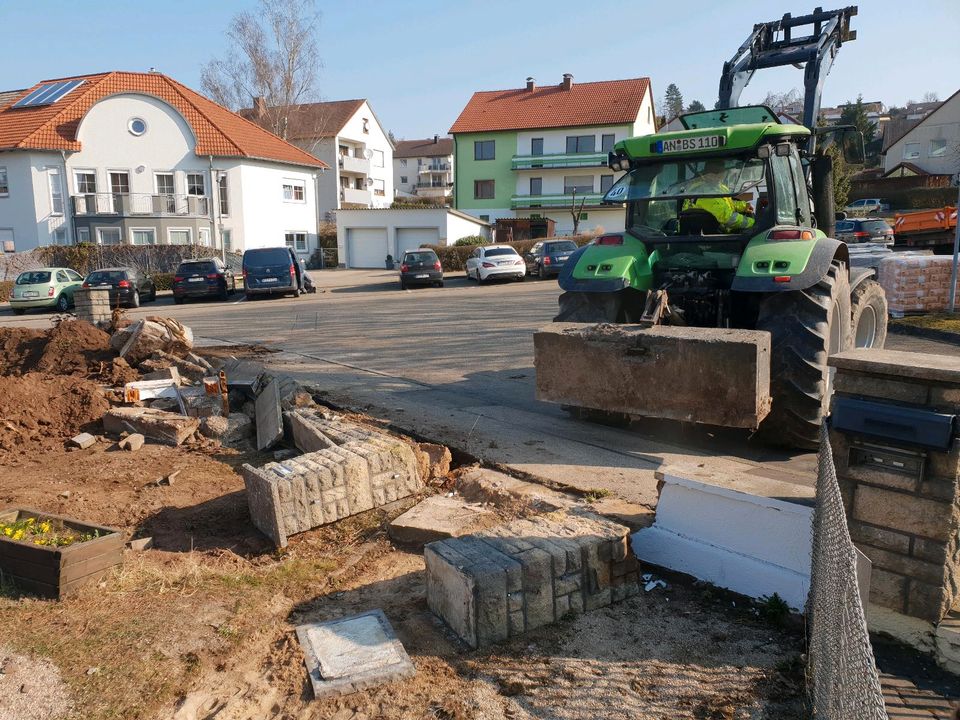 Baggerarbeiten, Entsorgung, Erdtransport in Leutershausen