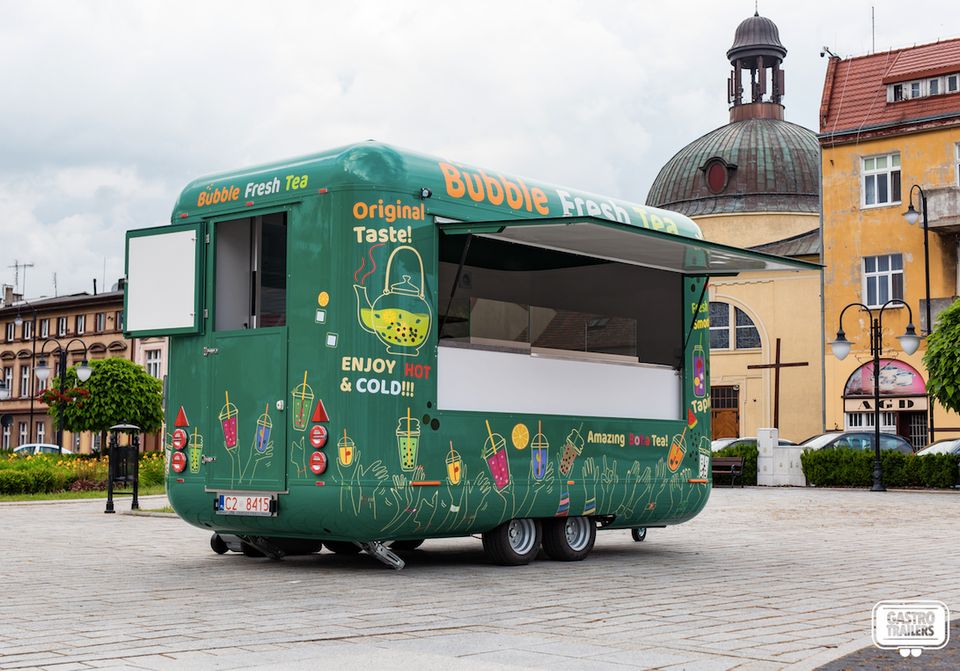 SOFORT GFK Foodtrailer Verkaufsanhänger Imbisswagen Foodtruck in Bielefeld