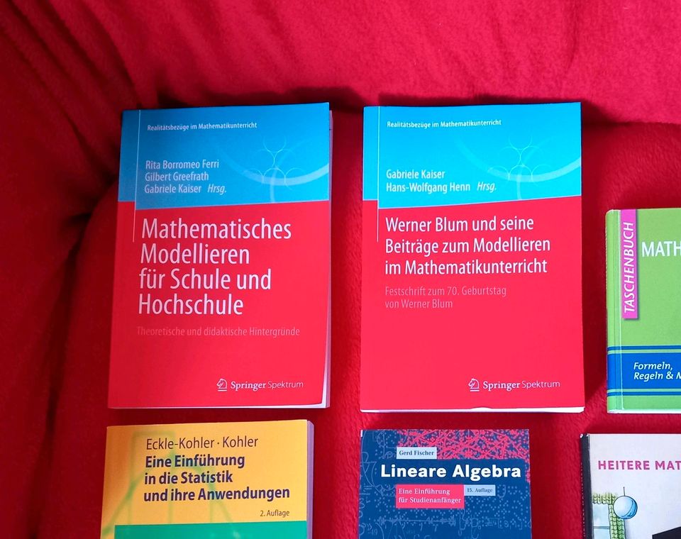 Mathematik Bücher Studium Statistik Algebra Modellieren in Hofgeismar