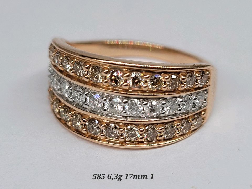 asschmuck Brillantring Goldring 585 in Bonn