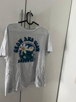 FB T-Shirt weiß-blau, Blumenprint, Größe XXL, kaum getragen Dresden - Reick Vorschau