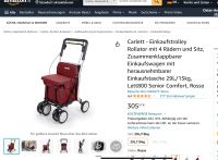 Einkaufstrolley Rollator von Carlett! Online neu für 305 Euro Baden-Württemberg - Überlingen Vorschau