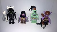 Minifiguren Ninjago Skelett, 2 Goblins und 1 Ork mit Waffen Niedersachsen - Zeven Vorschau