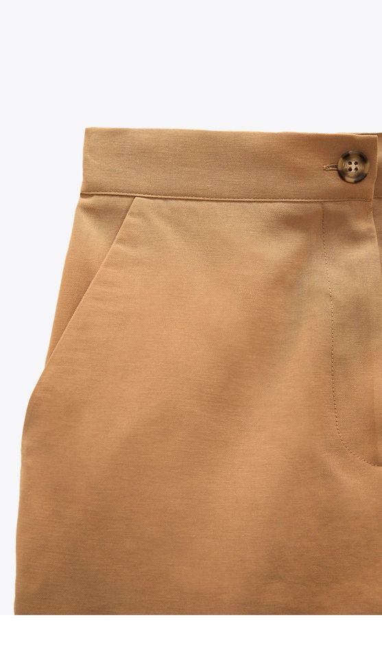 ★ Neu mit Etiketten ZARA BERMUDASHORTS Beige Karamell in Erfurt