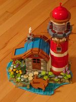 Lego/Misini Leuchtturm mit Wärterhäuschen und Blumengarten München - Sendling-Westpark Vorschau