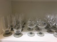 Glas,Gläser-Set,Rauchglas,vintage,filigran,50er,60er,mid century Köln - Mülheim Vorschau