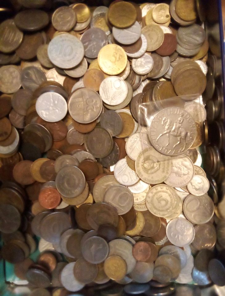 Münzsammlung über 2 kg schöne Stücke in Bamberg