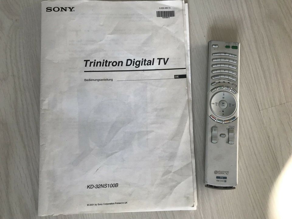 SONY TV KD-32NS100B in Rimpar