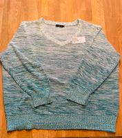 43 BPC pulli Pullover V Ausschnitt gr 52/54  Türkis/weiß Hessen - Wächtersbach Vorschau