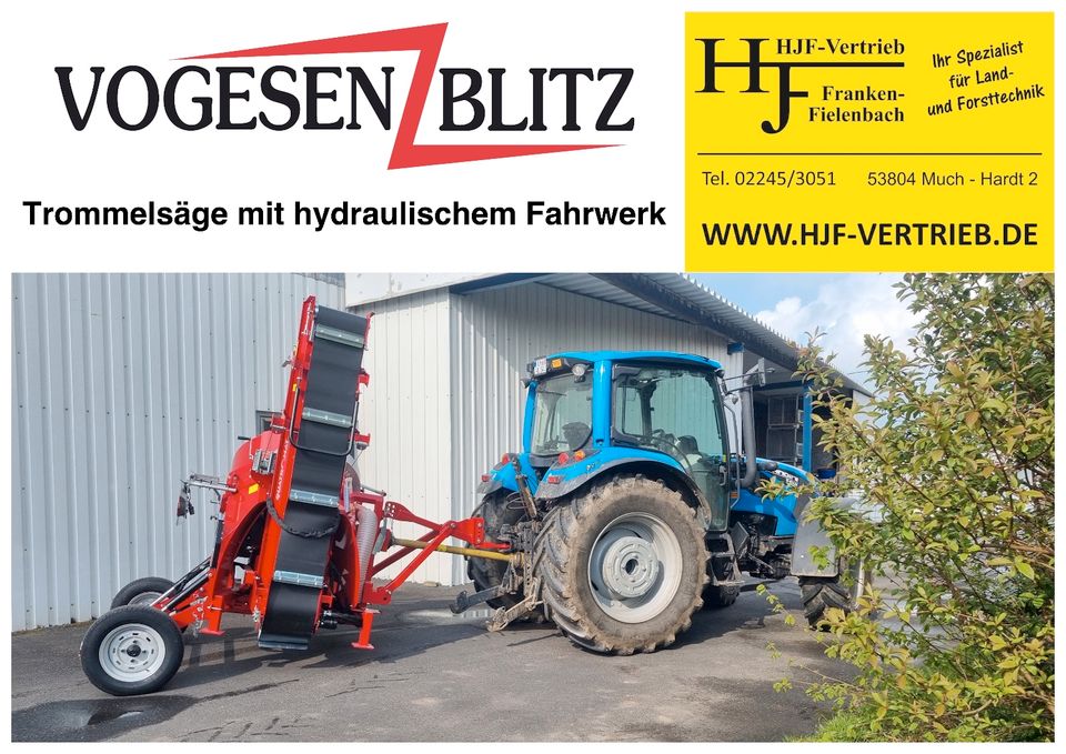 ⚠️ AMR Vogesenblitz® Trommelsäge mit hydr. Fahrwerk ⚠️ in Much