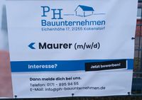 MAURER   MAURERGESELLE  m/w/d    in Vollzeit Niedersachsen - Kakenstorf Vorschau