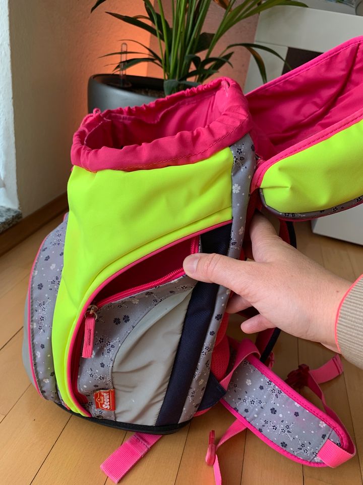 Scout Alpha Schulranzen Grundschule Rucksack pink blau Mädchen in Bad Honnef