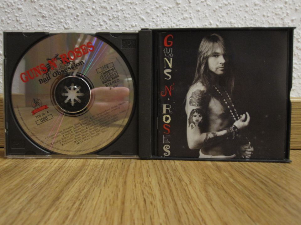 Guns n Roses reflexion & Bad Obsession CD / Raritäten TOP in Wunsiedel