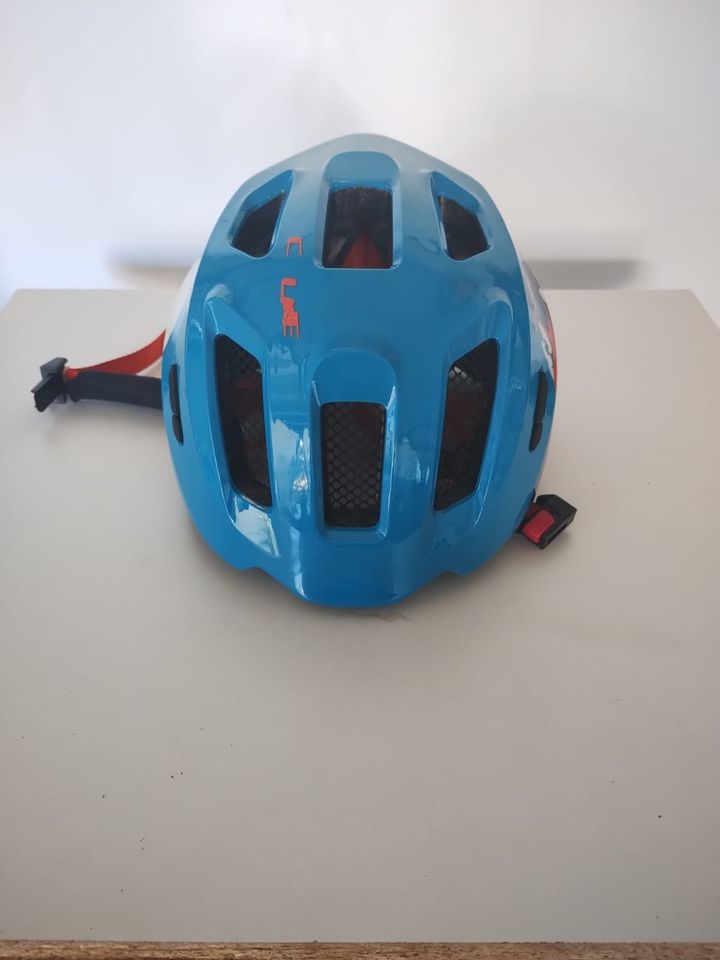 Cube Fahrradhelm kinderhelm helm S 49-55 cm Blau orange in Bad Füssing