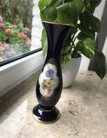 Porzellan Vase Blumenvase echt Cobalt 22 Karat Gold  Waldershof Schleswig-Holstein - Harrislee Vorschau