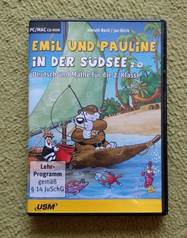 CD-Rom Emil und Pauline in der Südsee Deutsch Mathe 2.Klasse in Wermelskirchen