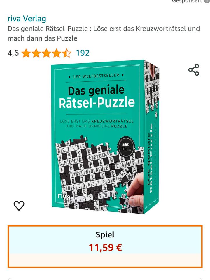 Rätsel-Puzzle in Vienenburg