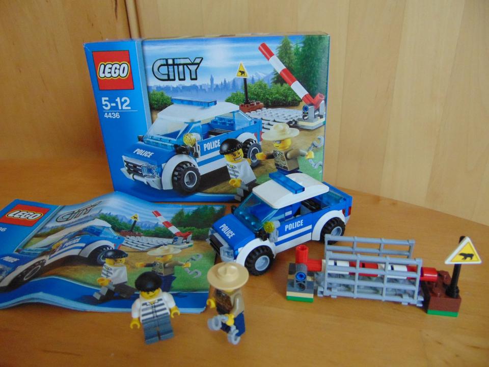 Lego City 4436, Polizei auf Verbrecherjagd, Streifenwagen, ab 5 J in Asperg