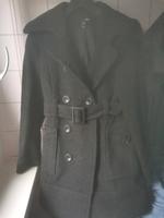 Mantel Damen Wolle dunkelgrau H&M Gr. S Frankfurt am Main - Fechenheim Vorschau