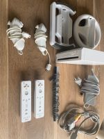 Nintendo Wii Konsole mit 15 spielen 2 Controller und 2 Lenräder. Nordrhein-Westfalen - Kirchlengern Vorschau