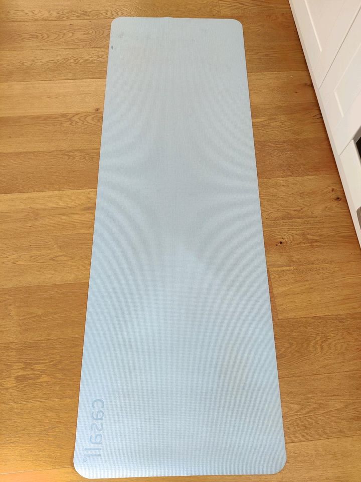 Casall Yogamatte Blau ca. 185 x 61 x 0,3 cm Fitness Sport Matte in Schwalbach a. Taunus