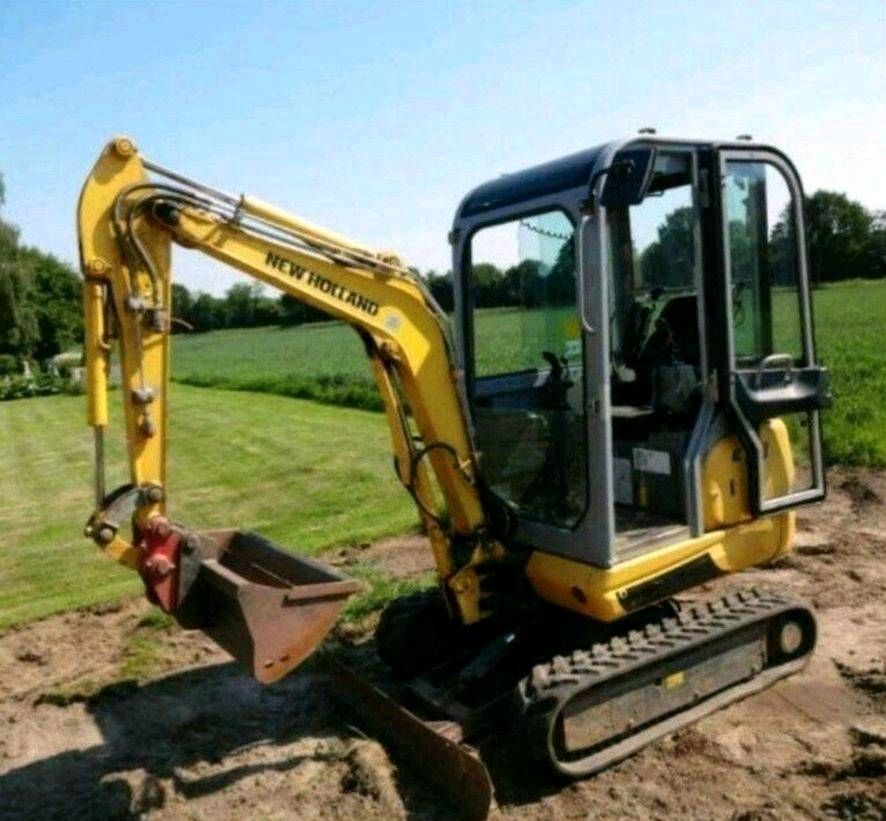 Baggerarbeiten, Pflasterarbeiten, Baggerfahrer, Bagger, in Augustdorf