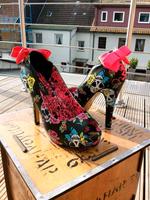 Sweet Tooth Peep Toe High Heels Rockabilly Stil von Iron Fist Sachsen - Gornau Vorschau
