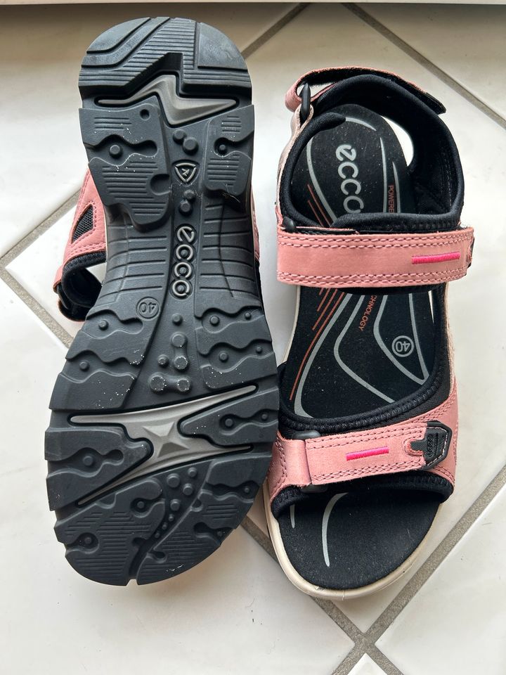 ecco Schuhe pink Sandalen Wander_Schuhe 40 in Leer (Ostfriesland)