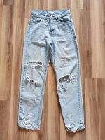 Mädchen gerade Jeans mit Zierrissen von Mango Gr. XS 152 Berlin - Spandau Vorschau