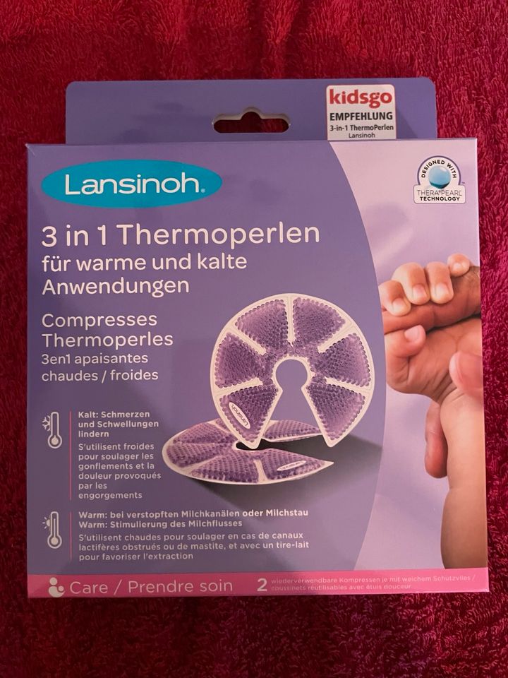 Lansinoh 3 in 1 Thermoperlen, Kompressen in Pinneberg