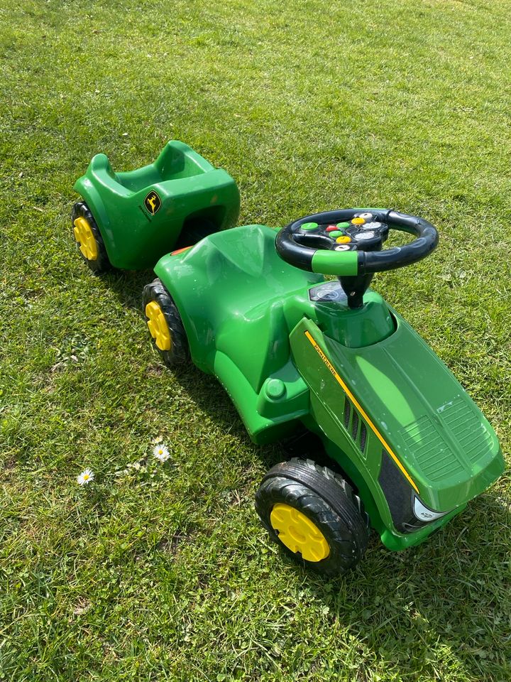 Rolly Toys Traktor Minitrac John Deere, Babyrutscher in Grafenwiesen