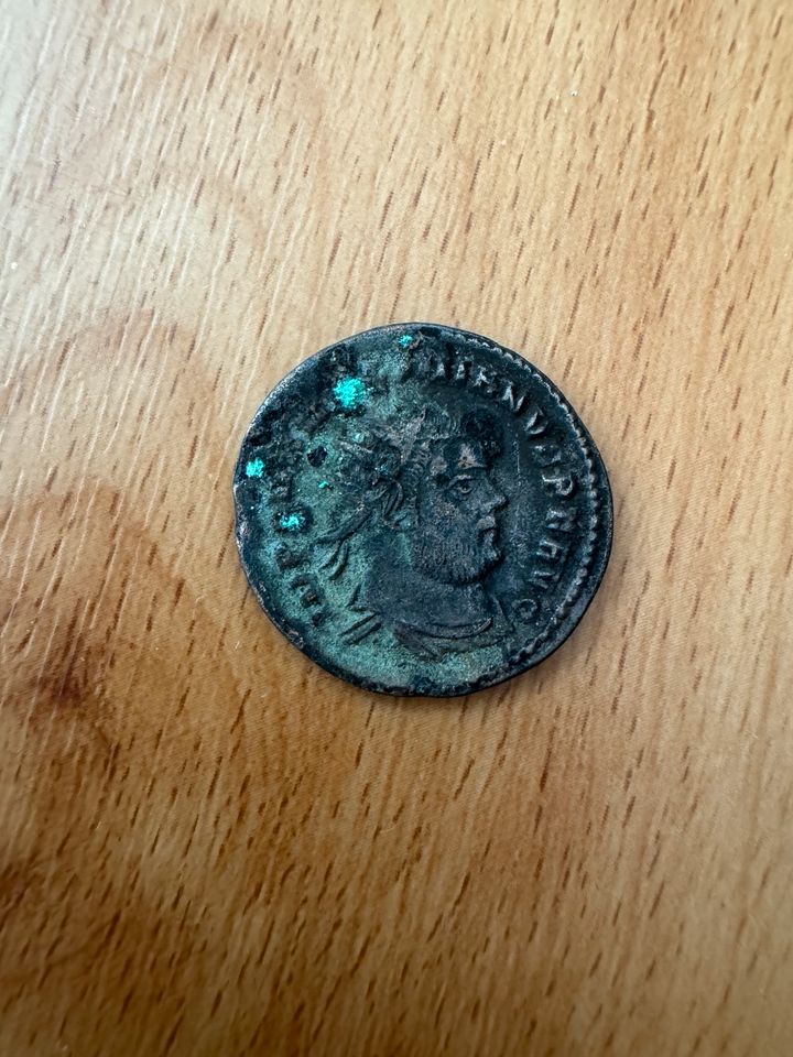 Römische Münze Marcus Aurelius Valerius Maximianus in Meerbusch