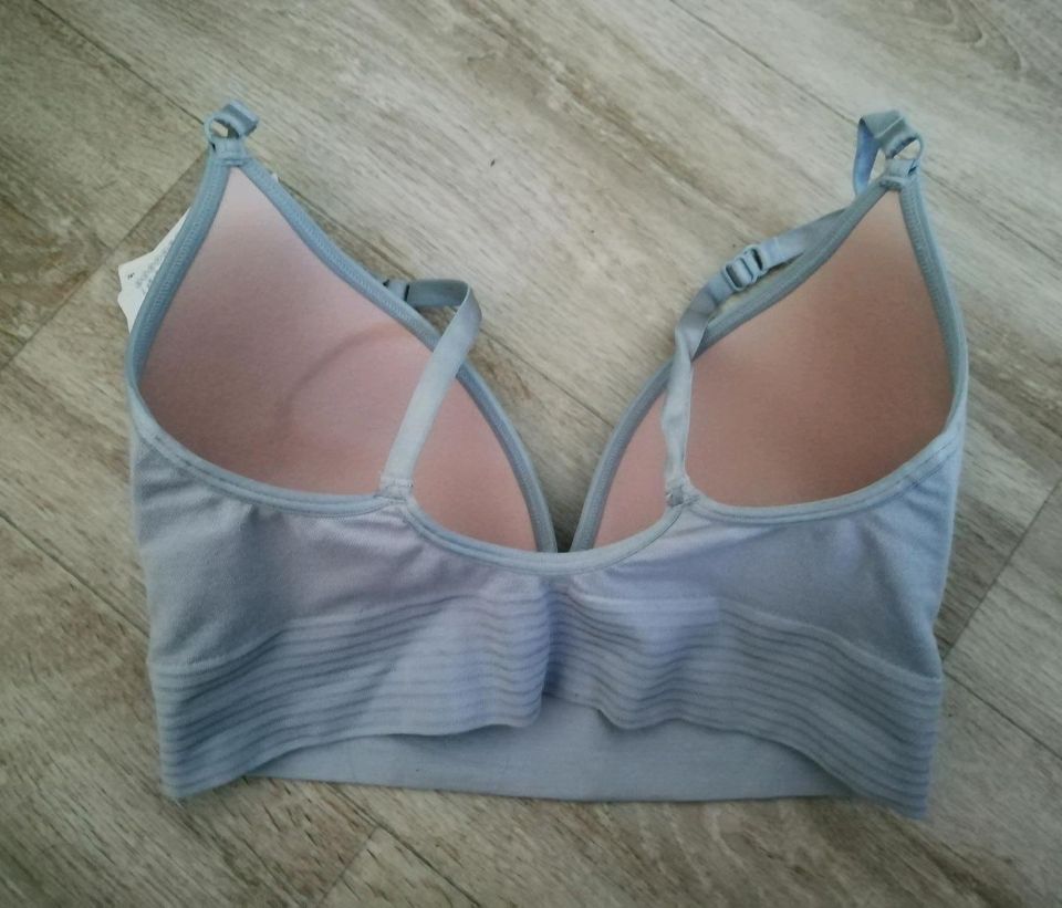 Jockey Bustier grau Gr. S 36 padded in Mühlacker