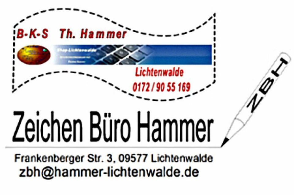 Zeichenbüro, CAD, Technischer Zeichner / in, HLS, Elektro, TGA in Niederwiesa