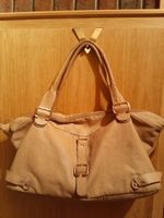 Ledertasche Shopper Schultertasche Weekender Leder beige Mecklenburg-Vorpommern - Ückeritz Vorschau