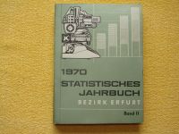 Statistisches Jahrbuch 1970 Bezirk Erfurt Band 2 DDR Nordhausen Thüringen - Nordhausen Vorschau