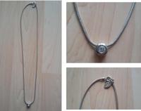 NEU* Kette Damen Stein Steinchen rund Halskette weiß Silber Bayern - Bad Kissingen Vorschau