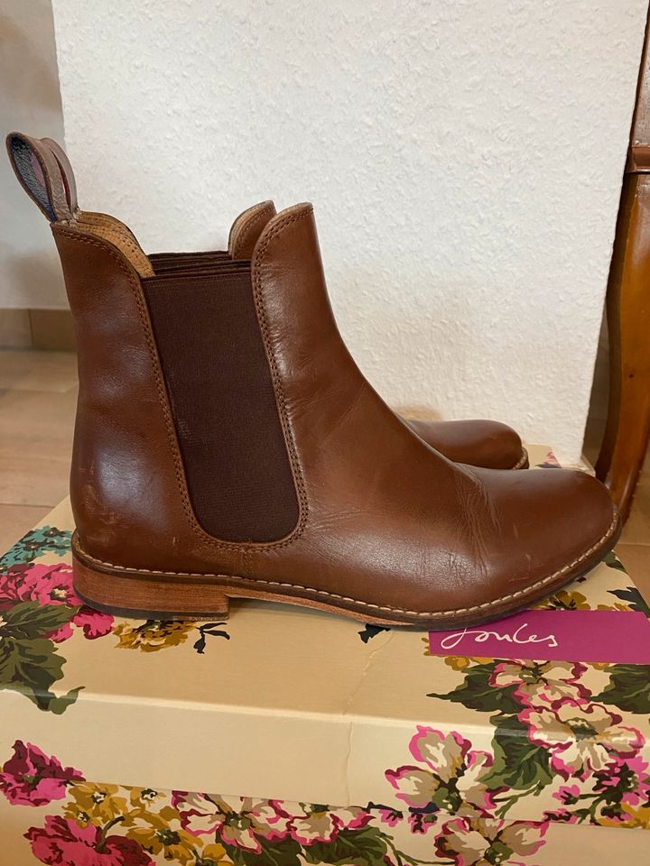 Joules - Belgravia Chelsea Boot - kastanienbraun - Gr. 37 in Friesenheim