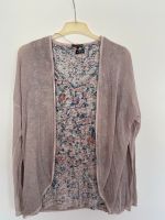 Damen Shirt mit passender leichter Strickjacke Gr. 40 Street One Düsseldorf - Pempelfort Vorschau