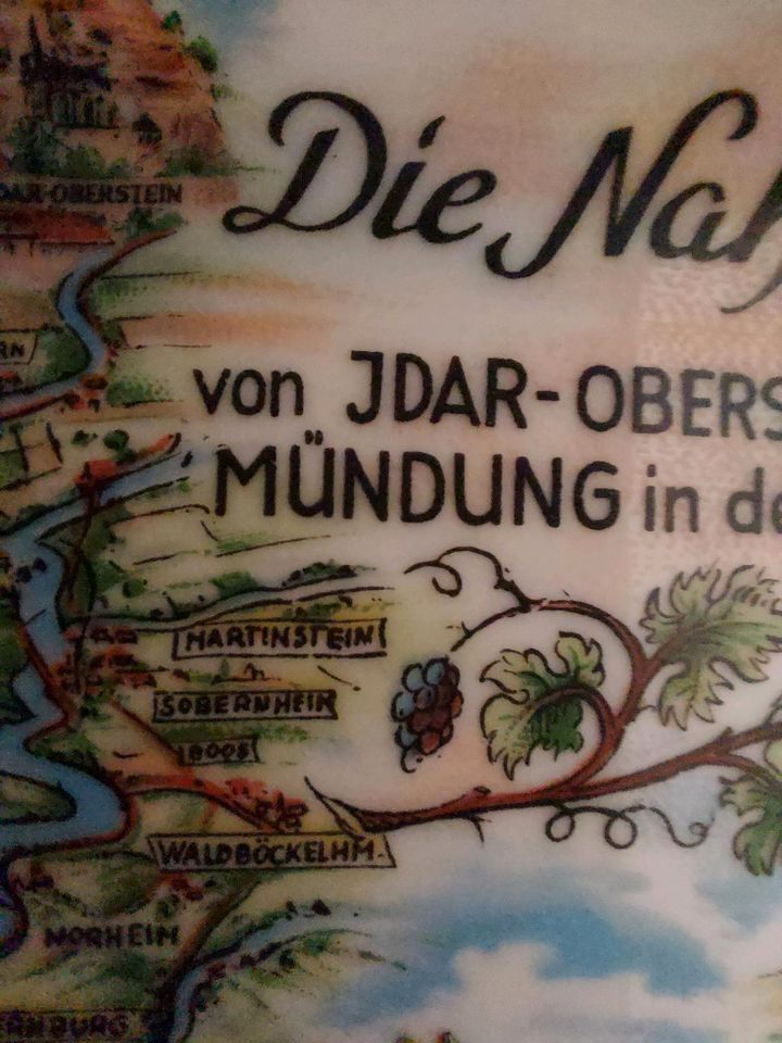 Aschenbecher mit Gold,Die Nahe von Idar-Oberstein bis zur Mündung in Rheda-Wiedenbrück