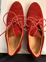 Schuhe von Think, 41, Velourleder, rot, ungetragen Berlin - Charlottenburg Vorschau