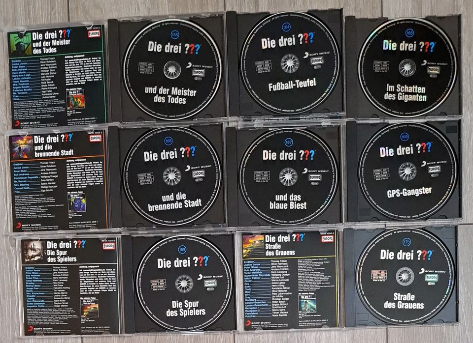 Die Drei Fragezeichen - 8x / CD in Reiskirchen