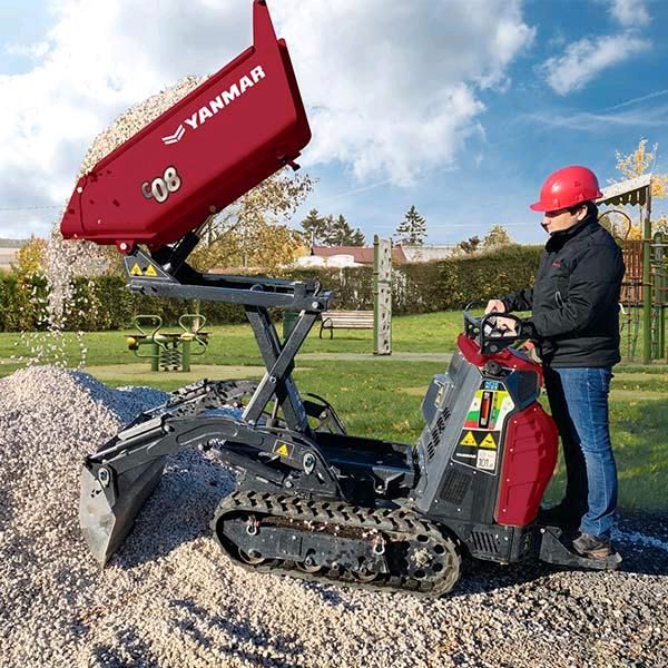 Dumper Yanmar C08 - Hochdumper ZU VERMIETEN - MIETEN Minibagger in Hoppstädten-Weiersbach